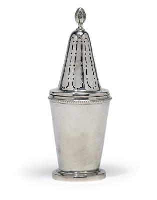 A sugar caster from Augsburg, - Silver and Russian Silver