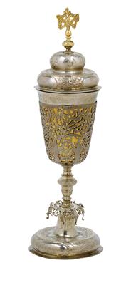 A lidded goblet from Moscow, - Argenti e Argenti russo