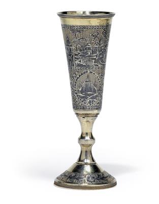 A niello cup from Moscow, - Silver and Russian Silver