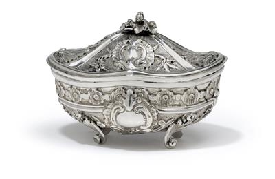 A Rococo sugar bowl from Turin, - Argenti e Argenti russo