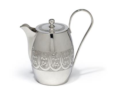 An Empire Period jug from Vienna, - Silver and Russian Silver