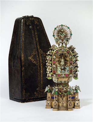 A Historism Period domestic altar from Vienna, - Silver and Russian Silver