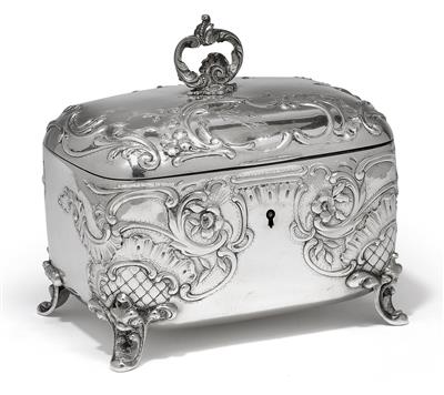 A sugar bowl from Vienna, - Silver and Russian Silver