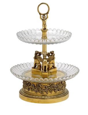 An Empire-Style Centrepiece Bowl, - Silver