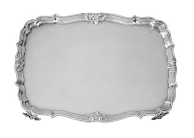 A Tray from Augsburg, - Silver