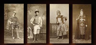 Imperial Russian Higher Nobility - Portrait Photographs, - Silver