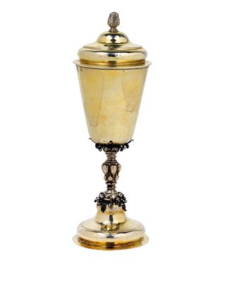 A Covered Goblet from Moscow, - Stříbro