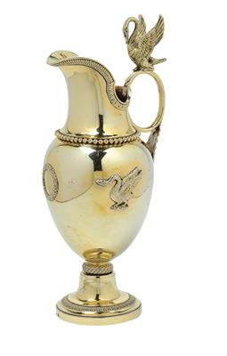 A Napoleon I Jug from Paris, - Silver