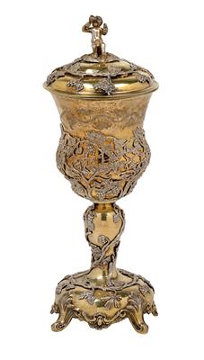 A Covered Goblet from Saint Petersburg, - Silver