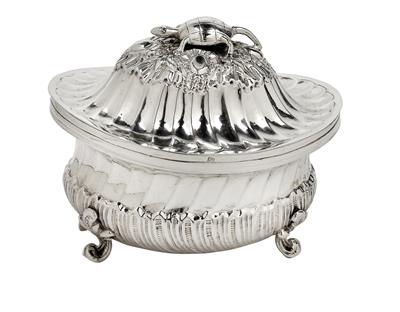 A Sugar Bowl from Turin, - Silver