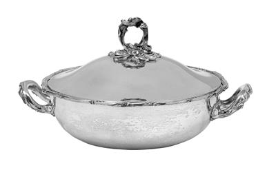 A Covered Tureen from Vienna, - Silver