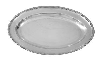 An Empire Tray from Vienna, - Silver