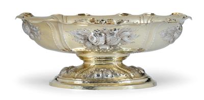 A Fruit Bowl from Berlin, by Gebrüder Friedländer, - Silver and Russian Silver