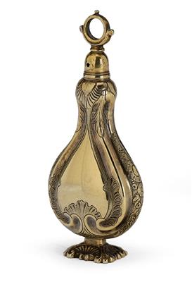 A Bottle from Malta, - Silver and Russian Silver