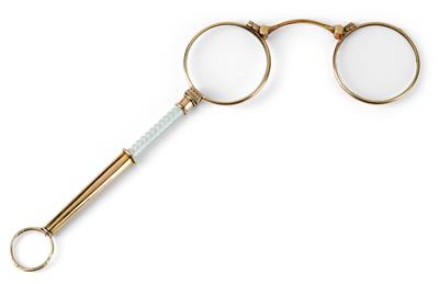 A Lorgnette from Russia, - Silver and Russian Silver