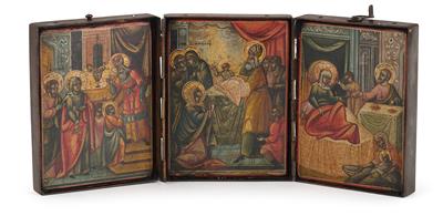 A Triptych from Russia, - Stříbro a Ruské stříbro