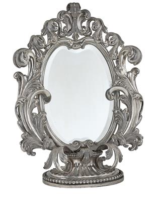 "BUCCELLATI" - a Standing Mirror, - Argenti e Argenti russo