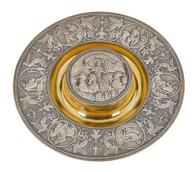 "SASIKOV" - a Caviar Tray from Saint Petersburg, - Argenti e Argenti russo