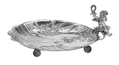 A Footed Bowl from Germany, - Silver and Russian Silver