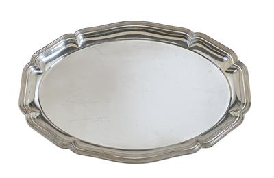 A Tray from Germany, - Stříbro a Ruské stříbro