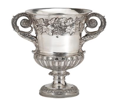 A George IV Wine Cooler from London, - Argenti e Argenti russo