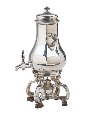 A Samovar from Paris, - Silver and Russian Silver