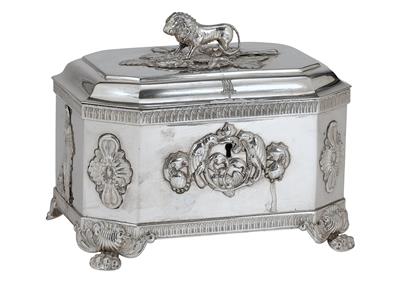 A Sugar Bowl from Warsaw, - Silver and Russian Silver