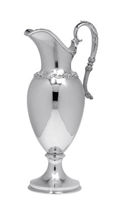 A Large Jug, - Silver and Russian Silver