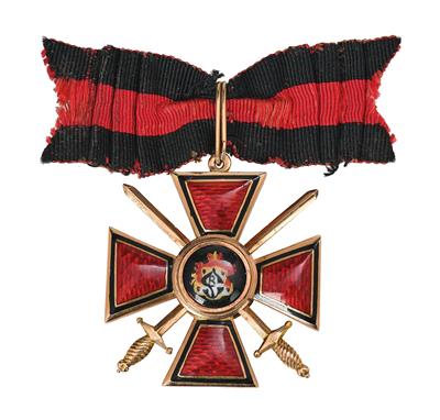Imperial Russian Order of St. Vladimir, - Argenti e Argenti russo