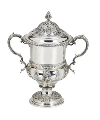 A Covered Goblet from London, - Stříbro a ruské stříbro