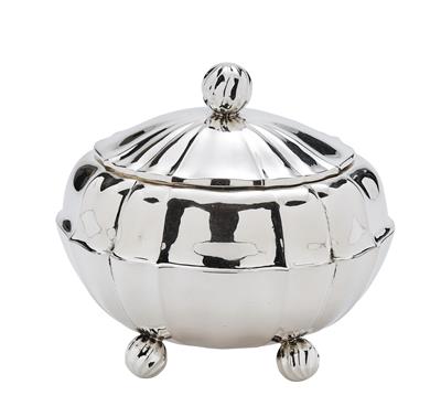 A Sugar Bowl from Vienna, - Silver and Russian Silver