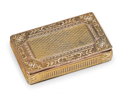 A Covered Box, - Silver and Russian Silver