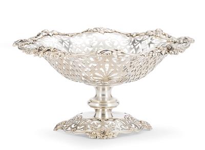 A Centrepiece Bowl from Prague, - Stříbro a ruské stříbro