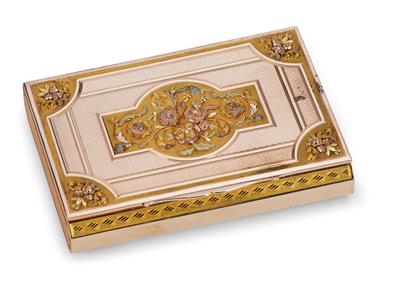 A Covered Box from Switzerland, - Stříbro a ruské stříbro