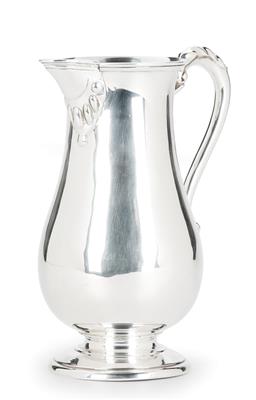 A Jug from Sheffield, - Silver and Russian Silver