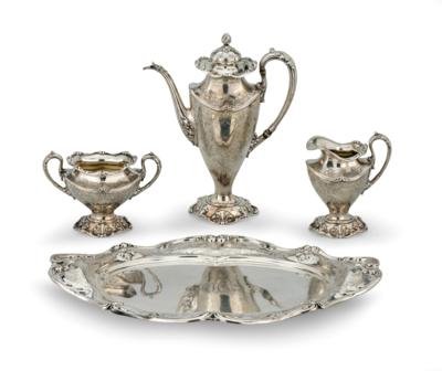 A Coffee Service from America, - Silver