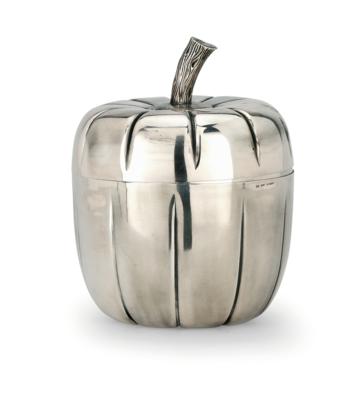 A Pumpkin-Shaped Ice Cube Container by Buccellati, - Stříbro