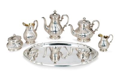 Frantisek Bibus - Tea and Coffee Service, - Silver