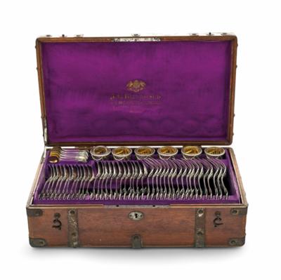 J. C. Klinkosch - a Cutlery Set for 12 Persons from Vienna, - Argenti