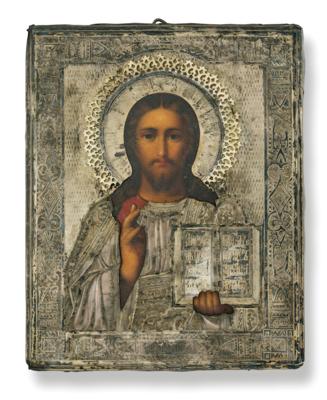 An Icon from Moscow, - Stříbro