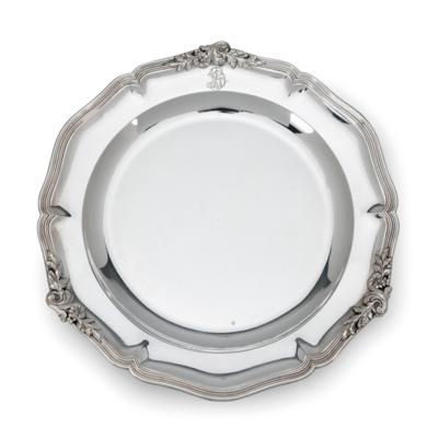 A Tray from Paris, - Silver