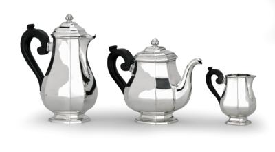 A Tea and Coffee Service from Paris, - Silver