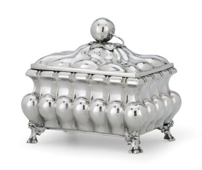 A Sugar Bowl from Vienna, - Stříbro