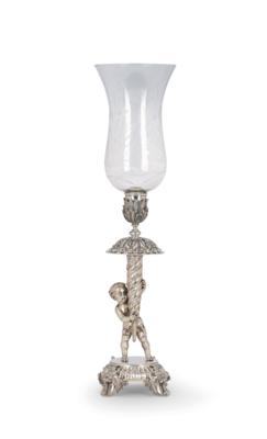 A Table Lamp by Buccellati, - Silver