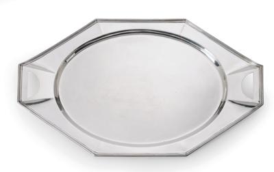 A Tray from Germany, - Stříbro