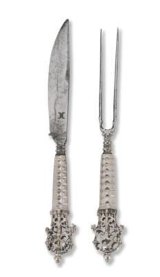 A Fork and a Knife, - Stříbro
