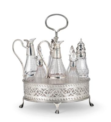 A Cruet from London, - Stříbro