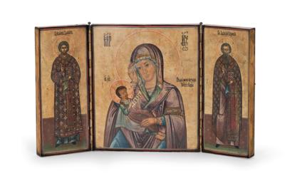 A Triptych from Russia, - Stříbro