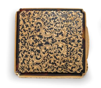 A Powder Compact from Vienna, - Stříbro