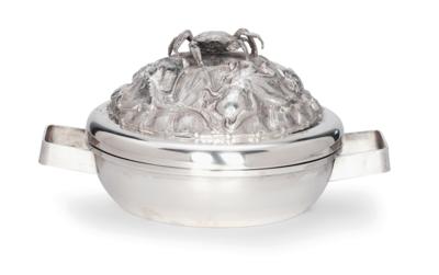 A Covered Tureen by Buccellati, - Silver